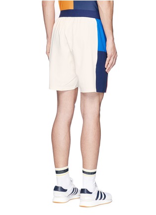 Back View - Click To Enlarge - ADIDAS BY PHARRELL WILLIAMS - 'New York' colourblock climacool® twill shorts