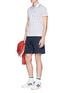 Figure View - Click To Enlarge - ADIDAS BY PHARRELL WILLIAMS - 'New York' climacool® mesh polo shirt