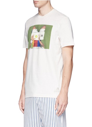 Front View - Click To Enlarge - ADIDAS BY PHARRELL WILLIAMS - 'New York' graphic print T-shirt