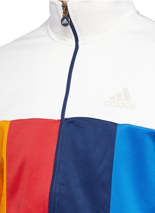 Detail View - Click To Enlarge - ADIDAS BY PHARRELL WILLIAMS - 'New York' colourblock track jacket