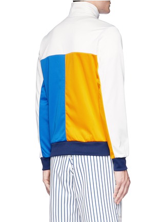Back View - Click To Enlarge - ADIDAS BY PHARRELL WILLIAMS - 'New York' colourblock track jacket