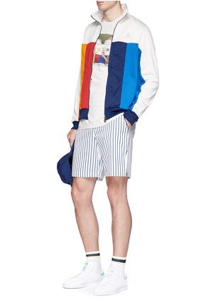 Figure View - Click To Enlarge - ADIDAS BY PHARRELL WILLIAMS - 'New York' colourblock track jacket