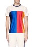 Main View - Click To Enlarge - ADIDAS BY PHARRELL WILLIAMS - 'New York' colourblock climalite® piqué T-shirt