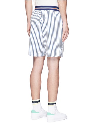 Back View - Click To Enlarge - ADIDAS BY PHARRELL WILLIAMS - 'New York' stripe climacool® twill shorts