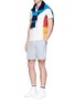 Figure View - Click To Enlarge - ADIDAS BY PHARRELL WILLIAMS - 'New York' colourblock climacool® mesh polo shirt