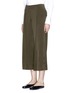 Front View - Click To Enlarge - THEORY - 'Zavabell' silk satin culottes