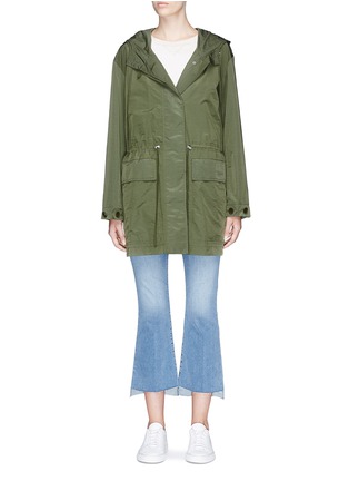 Main View - Click To Enlarge - THEORY - 'Horatia' hooded parka
