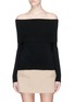 Main View - Click To Enlarge - THEORY - 'Aflina' cashmere knit off-shoulder sweater