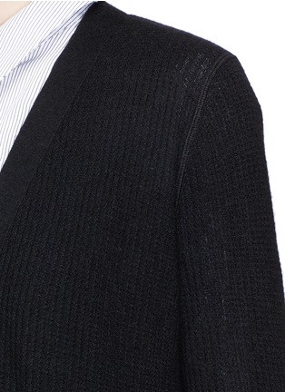 Detail View - Click To Enlarge - THEORY - 'Torina D' open front cashmere cardigan