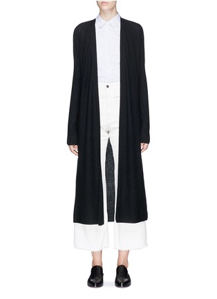 Main View - Click To Enlarge - THEORY - 'Torina D' open front cashmere cardigan