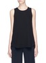 Main View - Click To Enlarge - THEORY - 'Zabetha' silk georgette sleeveless top