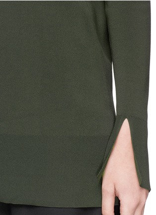 Detail View - Click To Enlarge - THEORY - 'Britona' V-neck sweater