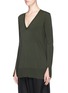 Front View - Click To Enlarge - THEORY - 'Britona' V-neck sweater