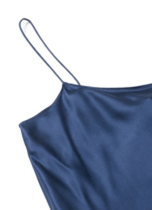 Detail View - Click To Enlarge - THEORY - 'Telson B' silk satin slip dress