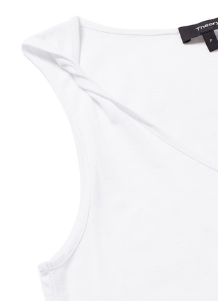 Detail View - Click To Enlarge - THEORY - 'Scarsdale' twist strap tank top