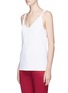 Front View - Click To Enlarge - THEORY - 'Scarsdale' twist strap tank top