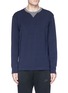 Main View - Click To Enlarge - FALKE - Zip outseam performance long sleeve T-shirt