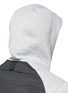 Detail View - Click To Enlarge - ISAORA - Neoprene panel down zip hoodie