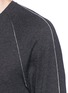 Detail View - Click To Enlarge - JAMES PERSE - Contrast stitch sweater