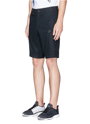 Front View - Click To Enlarge - NIKE - Cotton poplin shorts