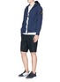 Figure View - Click To Enlarge - NIKE - Cotton poplin shorts