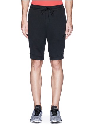 Main View - Click To Enlarge - NIKE - Tech Fleece sweat shorts
