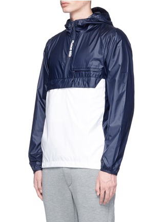Front View - Click To Enlarge - NIKE - Packable colourblock ripstop anorak jacket