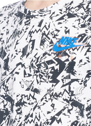 Detail View - Click To Enlarge - NIKE - Graffiti logo print T-shirt