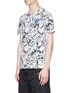 Front View - Click To Enlarge - NIKE - Graffiti logo print T-shirt