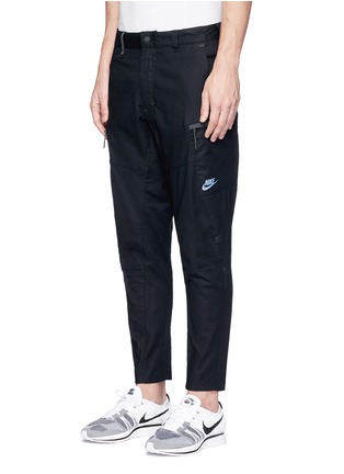 Front View - Click To Enlarge - NIKE - Tapered cotton cargo pants