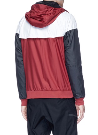 Back View - Click To Enlarge - NIKE - Colourblock ripstop track jacket