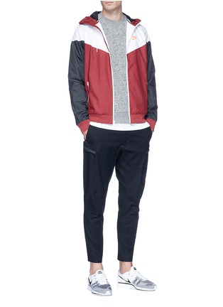 Figure View - Click To Enlarge - NIKE - Colourblock ripstop track jacket