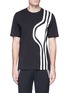 Main View - Click To Enlarge - Y-3 - Distorted 3-Stripes T-shirt