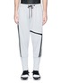 Main View - Click To Enlarge - Y-3 - 3-Stripes tape ribbed panel sweatpants