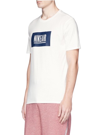 Front View - Click To Enlarge - NIKELAB - x Pigalle reflective 'NIKELAB' print T-shirt