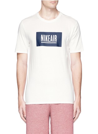 Main View - Click To Enlarge - NIKELAB - x Pigalle reflective 'NIKELAB' print T-shirt