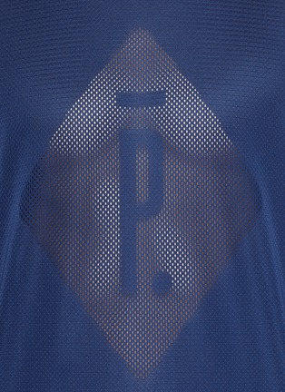 Detail View - Click To Enlarge - NIKELAB - x Pigalle performance mesh basketball long sleeve T-shirt