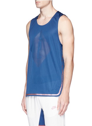 Front View - Click To Enlarge - NIKELAB - x Pigalle performance mesh basketball tank top