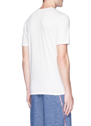 Back View - Click To Enlarge - NIKELAB - x Pigalle reflective logo print T-shirt