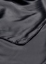 Detail View - Click To Enlarge - MIKMAX - Silk king size duvet set – Charcoal Grey