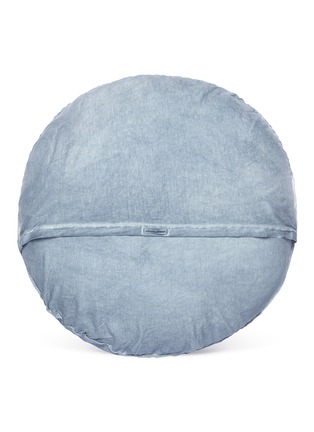  - MIKMAX - Jersey Cotton Dot large cushion – Fog