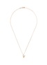 Main View - Click To Enlarge - ROBERTO COIN - 'Love Letter' diamond 18k yellow gold pendant necklace – V