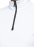 Detail View - Click To Enlarge - FENDI SPORT - Logo print turtleneck track top