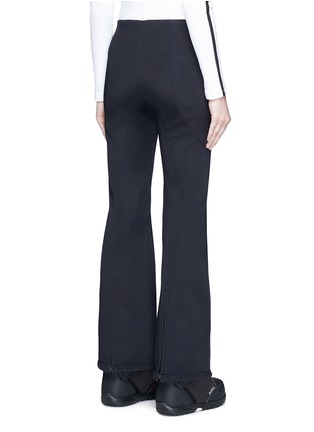 Back View - Click To Enlarge - FENDI SPORT - Zip cuff stretch ski pants