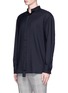 Front View - Click To Enlarge - WOOYOUNGMI - Split placket oversized shirt