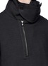 Detail View - Click To Enlarge - WOOYOUNGMI - Turtleneck woven wool sweatshirt