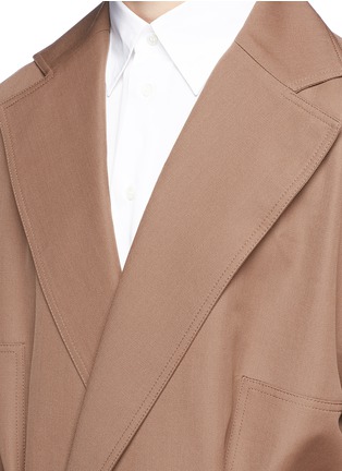 Detail View - Click To Enlarge - WOOYOUNGMI - Wool twill trench coat