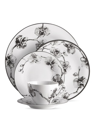Main View - Click To Enlarge - MICHAEL ARAM - Black Orchid 5-piece dinnerware set