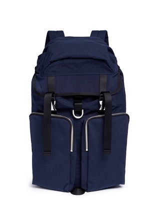 Main View - Click To Enlarge - 10016 - Buckled drawstring backpack