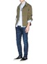 Figure View - Click To Enlarge - SCOTCH & SODA - 'Ralston' raw jeans